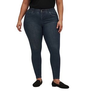 Torrid Bombshell Skinny Jean High Waisted Premium Stretch in Dark Wash size 16R